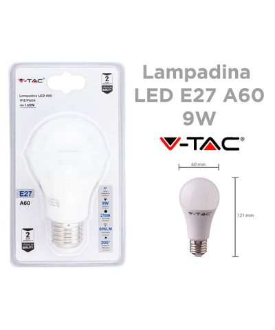 LAMPADA LED GOCCIA 8,5 WATT 806 lm E27